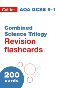  Collins GCSE - AQA GCSE 9-1 Combined Science Revision Cards (Biology, Chemistry &amp; Physics) - For the 2020 Autumn &amp; 2021 Summer Exams.