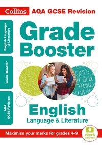  Collins GCSE - AQA GCSE 9-1 English Language and Literature Grade Booster (Grades 4-9) - For the 2020 Autumn &amp; 2021 Summer Exams.