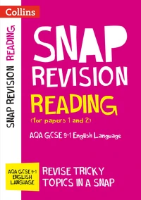 AQA GCSE 9-1 English Language Reading (Papers 1 &amp; 2) Revision Guide