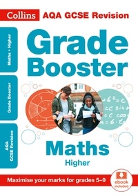  Collins GCSE - AQA GCSE 9-1 Maths Higher Grade Booster (Grades 5-9) - For the 2020 Autumn &amp; 2021 Summer Exams.
