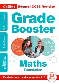  Collins GCSE - Edexcel GCSE 9-1 Maths Foundation Grade Booster (Grades 3-5) - For the 2020 Autumn &amp; 2021 Summer Exams.