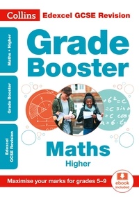  Collins GCSE - Edexcel GCSE 9-1 Maths Higher Grade Booster (Grades 5-9) - For the 2020 Autumn &amp; 2021 Summer Exams.