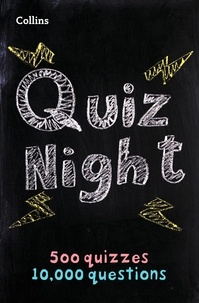 Collins Quiz Night - 10,000 original questions in 500 quizzes.