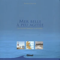 Mer belle à peu agitée