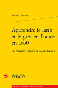 Apprendre le latin et le grec en France en 1650