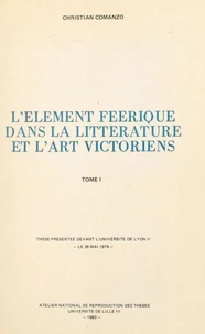 L'élément féerique dans la littérature et l'art victoriens (1)