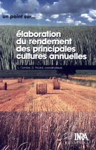 Elaboration du rendement des principales cultures annuelles