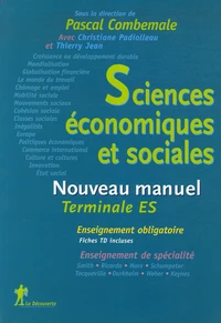 Sciences économiques et sociales Tle ES