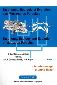 Taxonomie, écologie et évolution des métazoaires parasites Tomes 1 et 2