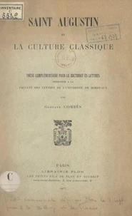 Saint Augustin et la culture classique