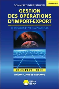 Gestion des opérations d'import-export