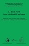  Comité Européen de Droit Rural - Le droit rural face à trois défis majeurs - Edition français-anglais-allemand.