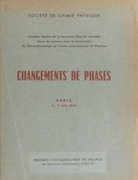 Changements de phases