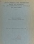  Commission du Pacifique du Sud et Félix M. Keesing - L'état présent des recherches dans le domaine de l'anthropologie sociale en Polynésie.