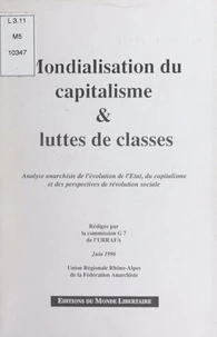 Mondialisation du capitalisme et luttes de classes