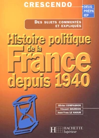 Histoire politique de la France depuis 1940