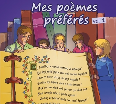  Compilation - Mes poèmes préférés, vol 1 (livre audio).