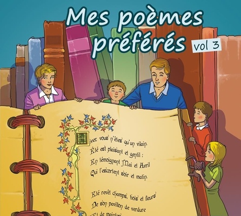  Compilation - Mes poèmes préférés, vol 3 (livre audio).