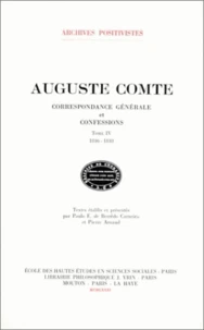 Correspondance générale et confessions