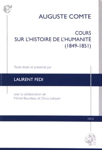 Cours sur l'histoire de l'Humanité (1849-1851)