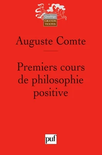 Premiers cours de philosophie positive