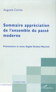 Sommaire appréciation de l'ensemble du passé moderne