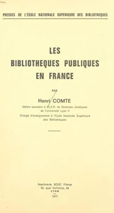 Les bibliothèques publiques en France
