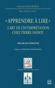 "Apprendre à lire"