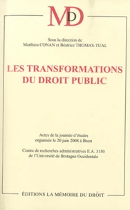 Les transformations du droit public