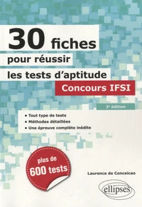 30 fiches pour réussir les tests d'aptitude