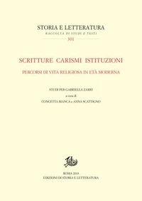 Scritture carismi istituzioni