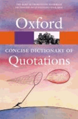 Concise Oxford Dictionary of Quotations.