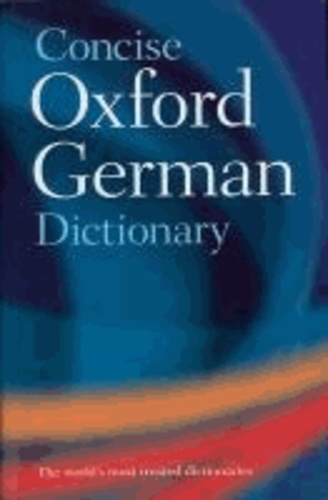 Concise Oxford German Dictionary.