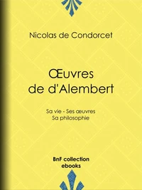 Œuvres de d'Alembert
