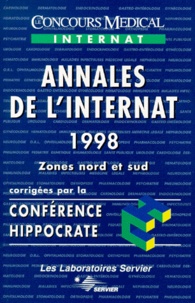  Conférence Hippocrate - ANNALES DE L'INTERNAT 1998. - Zones nord et sud.