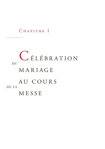 Rituel romain de la célébration du mariage  édition actualisée