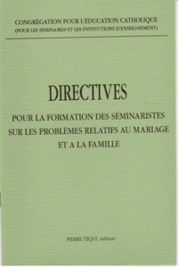 Directives Pour Formation Des Seminaires