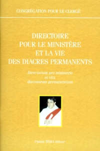  Congrégation pour le Clergé - Directoire pour le ministère et la vie des diacres permanents - [22 février 1998.