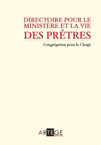 Directoire pour le ministère et la vie des prêtres. Nouvelle édition