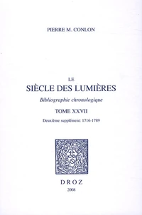 Le siècle des Lumières