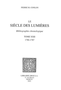 Le siècle des Lumières