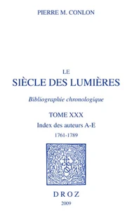 Le siècle des Lumières