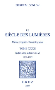 Le siècle des Lumières