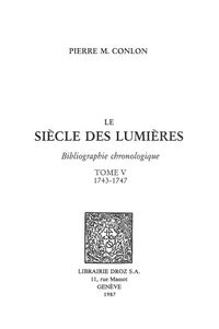 Le Siècle des Lumières