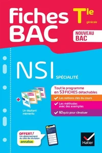 Fiches bac - NSI Tle (spécialité) - Bac 2026