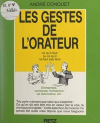 Les gestes de l'orateur