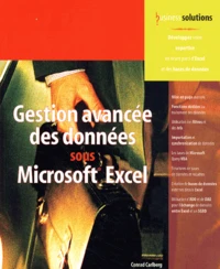 Gestion avancéedes données sous Excel