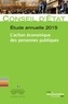  Conseil d'Etat - L'action économique des personnes publiques - Etude annuelle 2015.