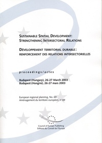  Conseil de l'Europe - Développement territorial durable : renforcement des relations intersectorielles.