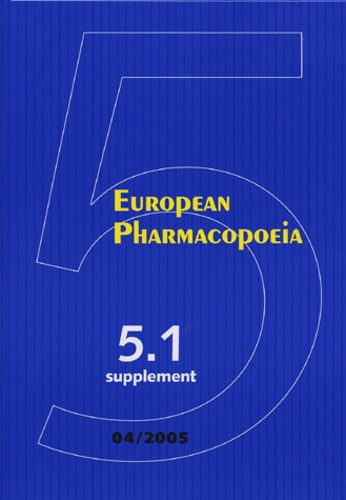  Conseil de l'Europe - European Pharmacopoeia - Supplement 5.1.